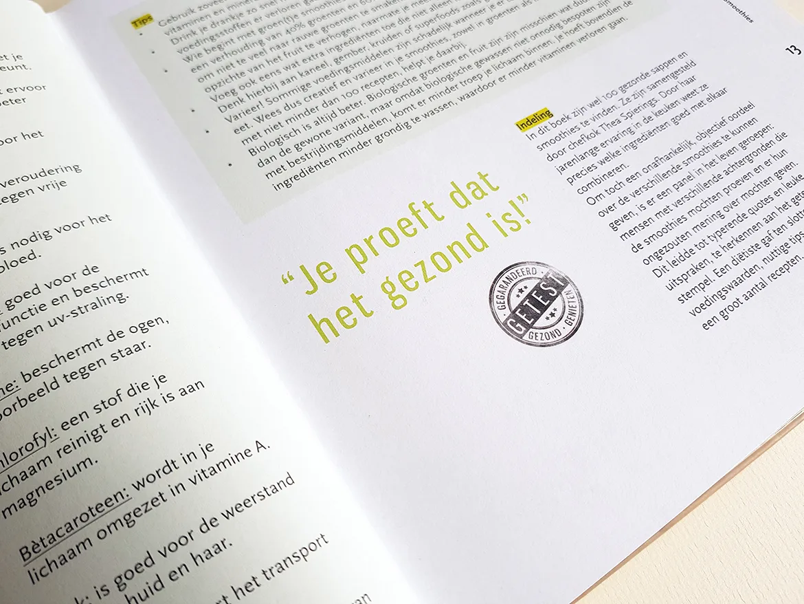 100 Groene Smoothies — ontwerp 3 van 7