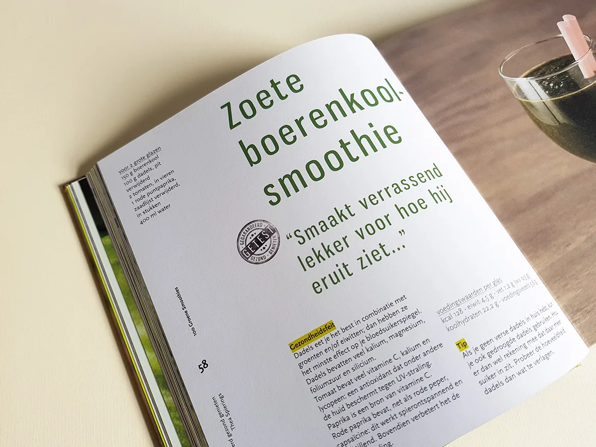 100 Groene Smoothies — ontwerp 5 van 7