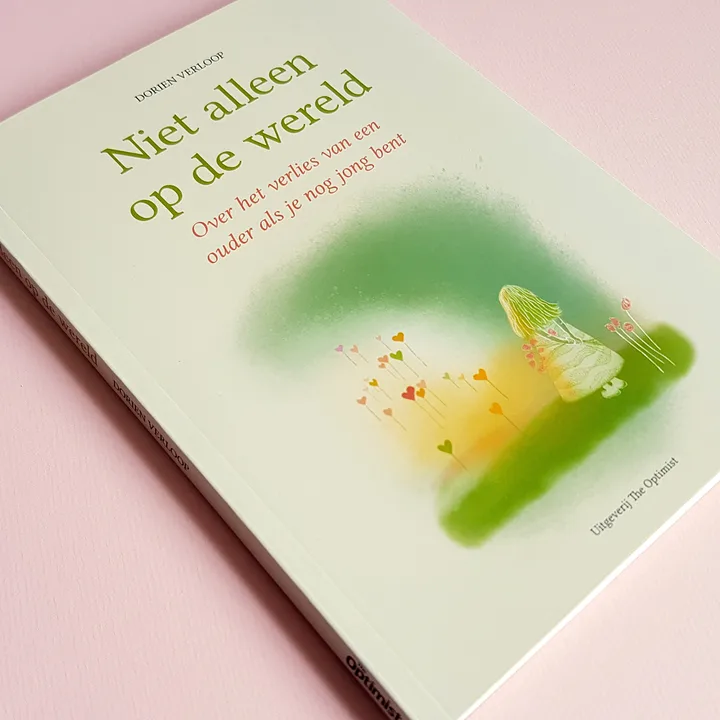Niet alleen op de wereld — grafisch ontwerp door Irma Theunisse