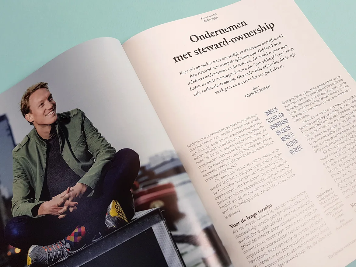 The Optimist — ontwerp 5 van 8