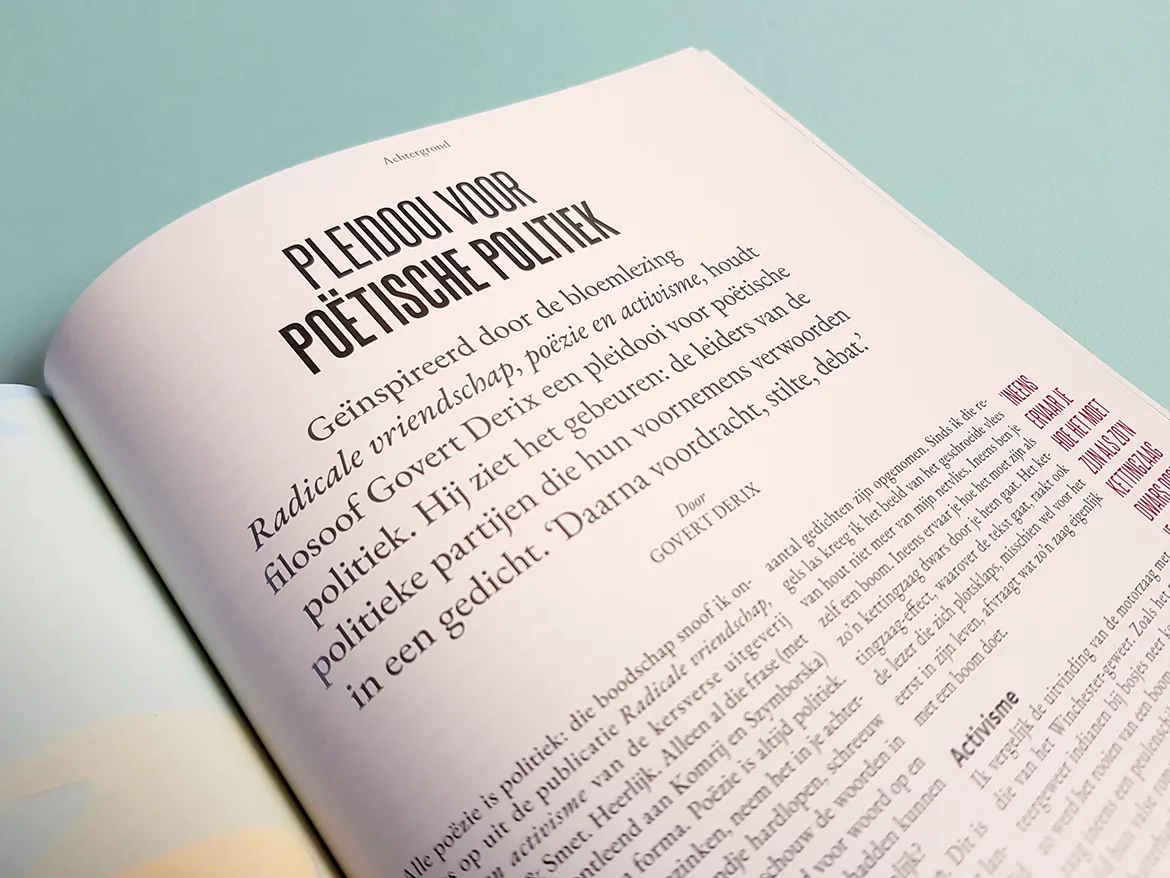 The Optimist — ontwerp 7 van 8