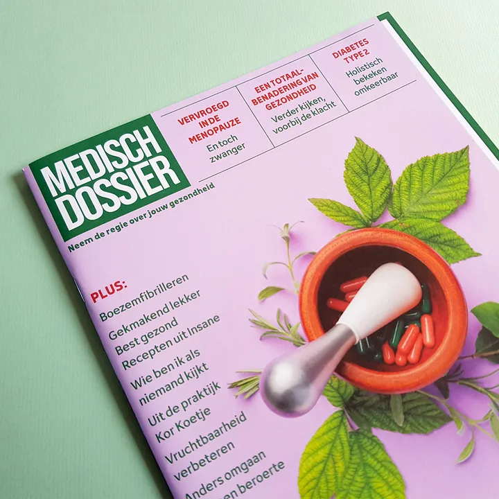 Medisch Dossier — grafisch ontwerp door Irma Theunisse